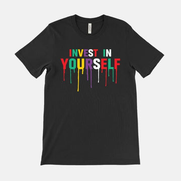 Short Sleeve T Shirt (Color Dripping)